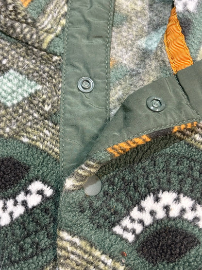 10's PATAGONIA Synchilla Snap-T「スロウフット柄」フリースプルオーバー