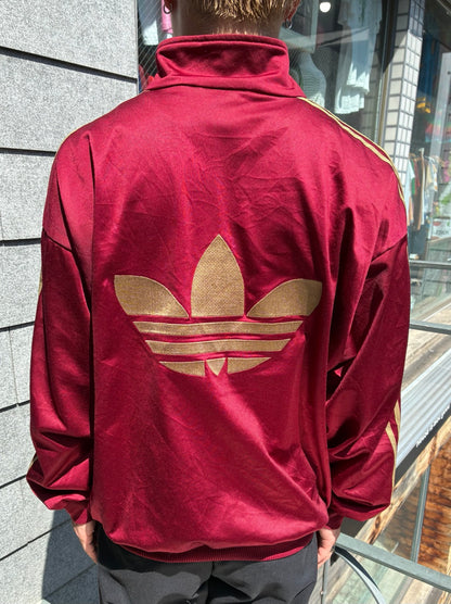 90's adidas「Big Trefoil Back Logo」トラックジャケット