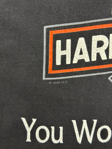 90's HALREY-DABIDSON「If I Have to Explain」ハーレーTシャツ