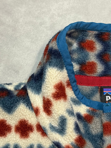 10's PATAGONIA Synchilla Snap-T「クリフ柄」フリースプルオーバー