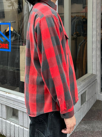 70~80's FIVE BROTHER USA製 バッファローチェックシャツ