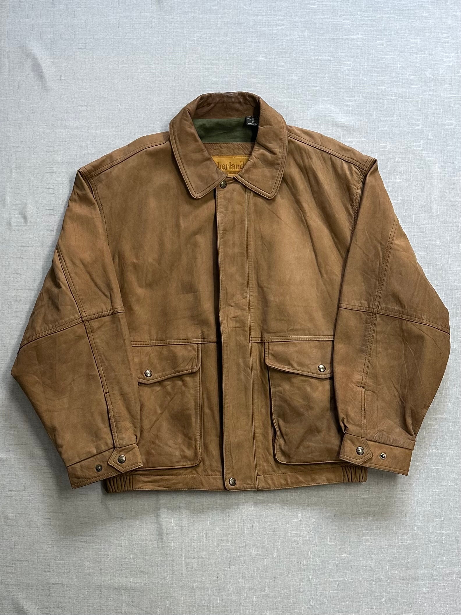 90's TIMBERLAND レザージャケット