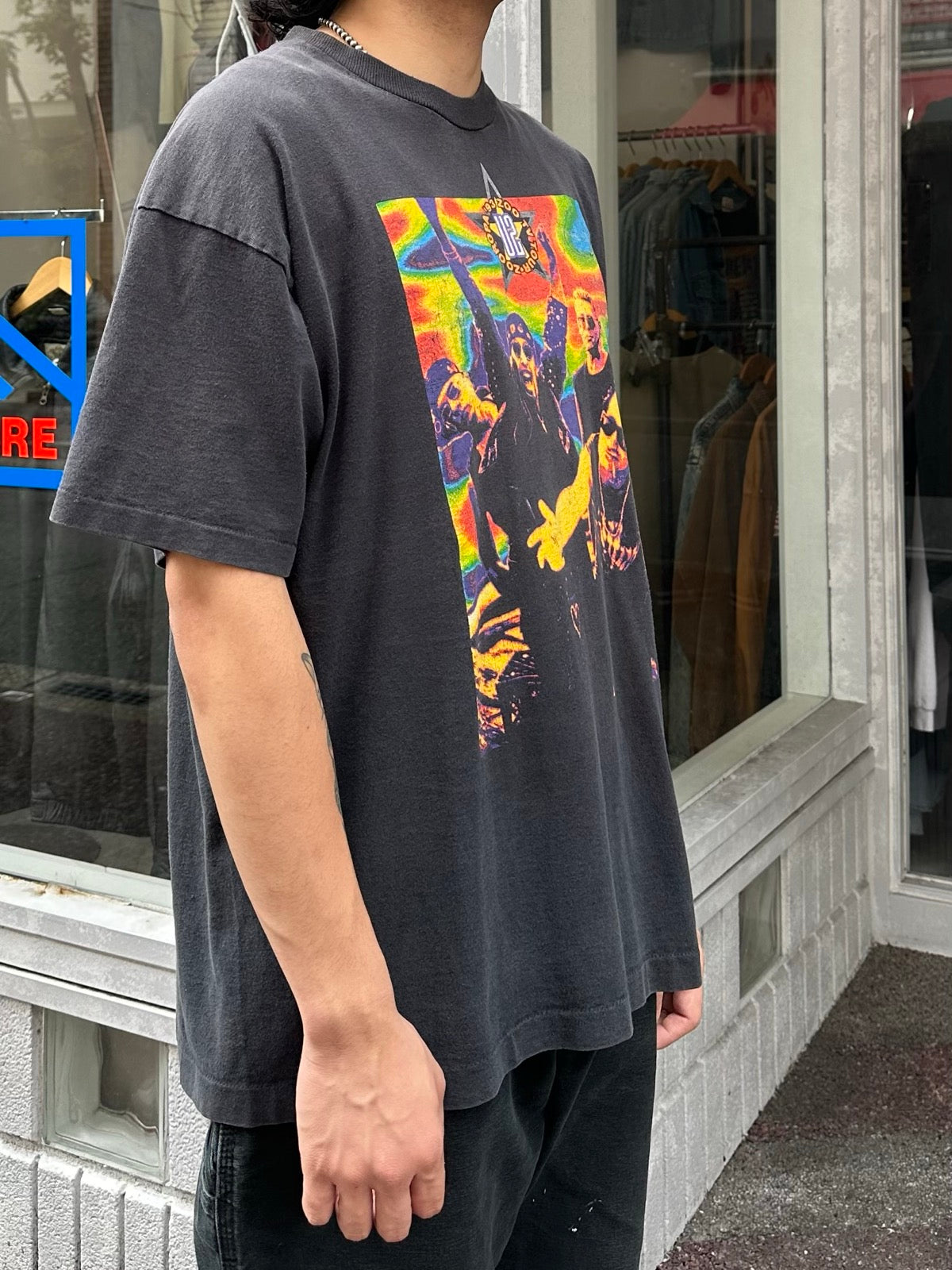 90's U2「ZOO ROPA 93」バンドTシャツ　