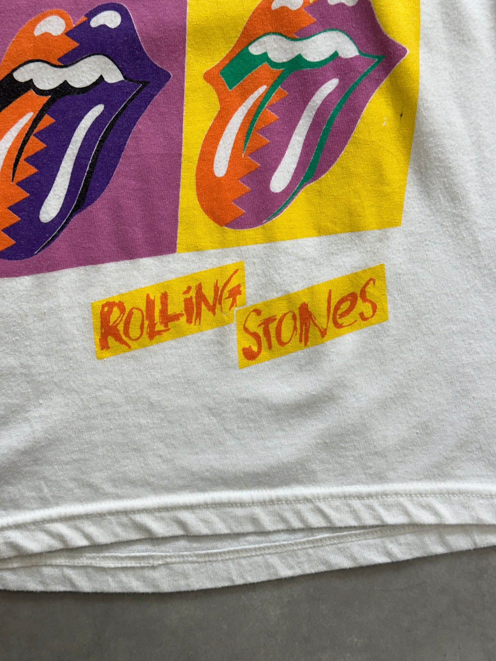 90's ROLLING STONES「Europ 1990」バンドTシャツ