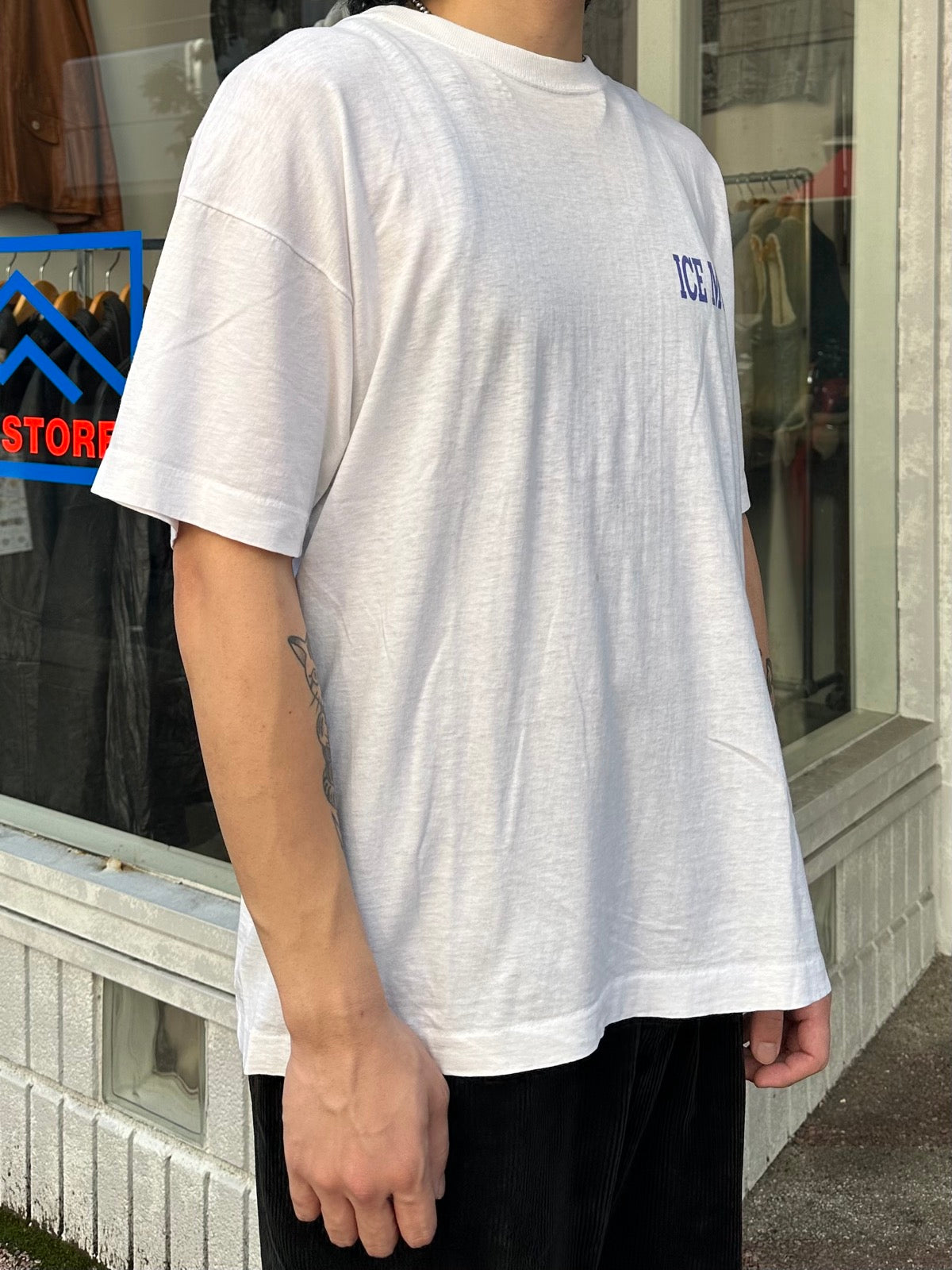 90's ICE MC「LOGO＆FOTO」ラッパーTシャツ