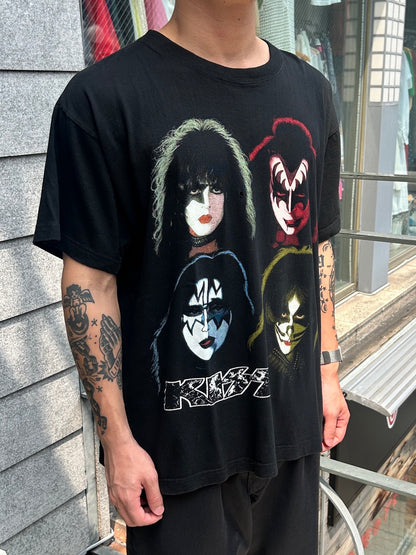 00's「KISS」バンドTシャツ