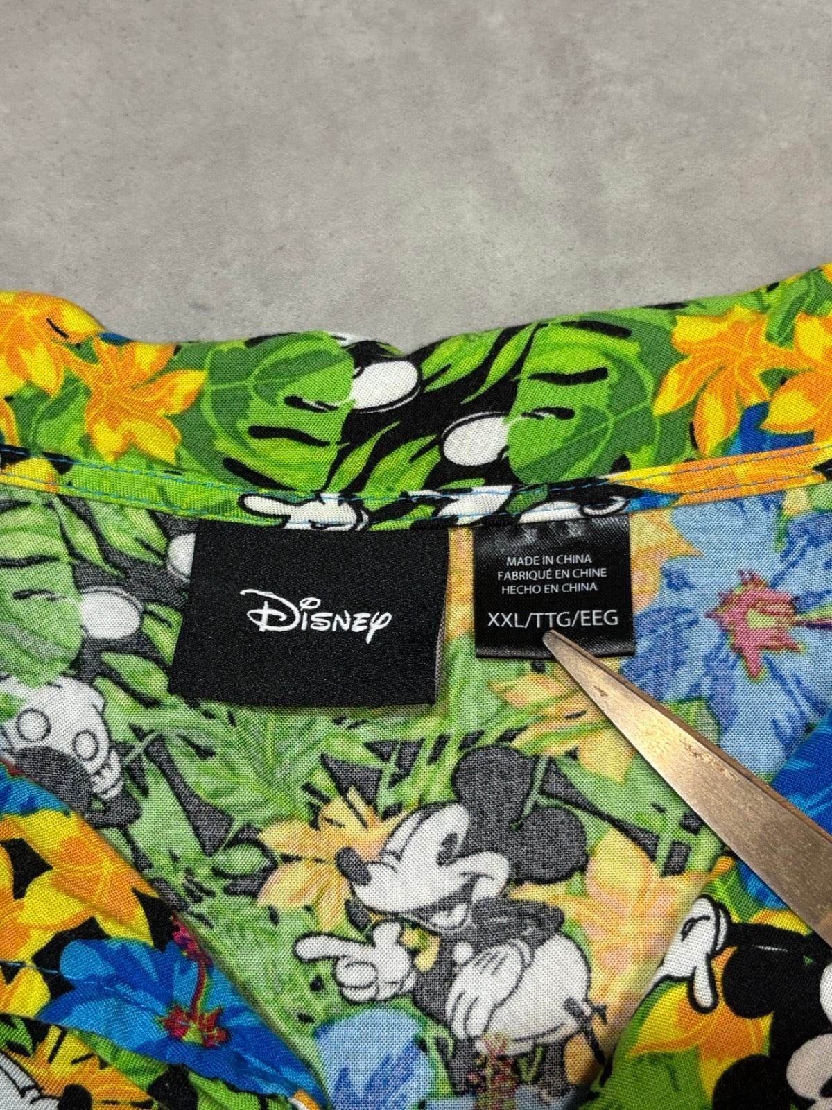 DISNEY「Mickey」アロハシャツ