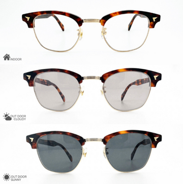 Hoptical H-00 DEMI-PT.GRY 調光レンズ