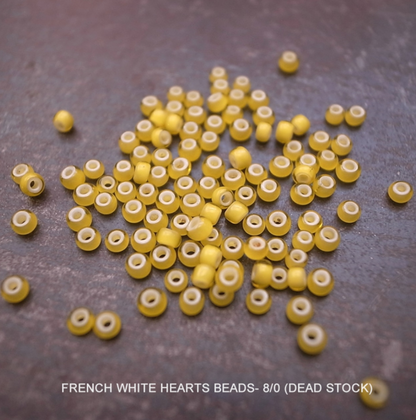 3mm BEADS NECKLACE YELLOW/PALE BLUE 60cm / ROSETTAPRAYER