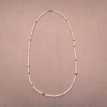 VINTAGE BEADS MIX NECKLACE 60cm / ROSETTAPRAYER