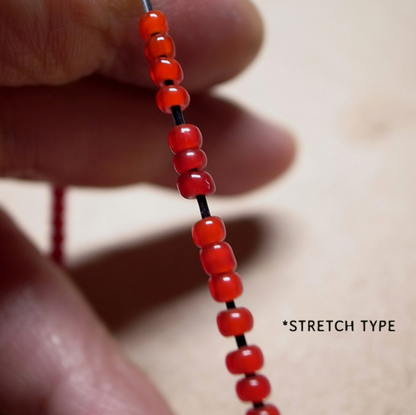 APOLLO BEADS BRACELET -RED / ROSETTAPRAYER