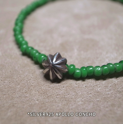 APOLLO BEADS BRACELET -GREEN / ROSETTAPRAYER
