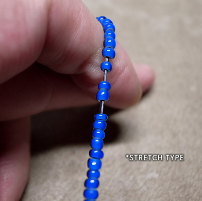 APOLLO BEADS BRACELET -NAVY / ROSETTAPRAYER