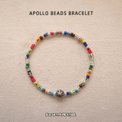 APOLLO BEADS BRACELET -MULTI / ROSETTAPRAYER