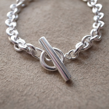 6.3mm RING CHAIN BRACELET/ 6.3mm リングチェーン ブレスレット / ROSETTAPRAYER