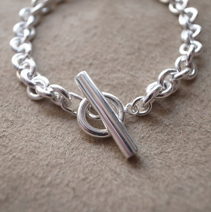 6.3mm RING CHAIN BRACELET/ 6.3mm リングチェーン ブレスレット / ROSETTAPRAYER