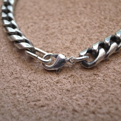 MIL. ID BRACELET- SILVER / ROSETTAPRAYER