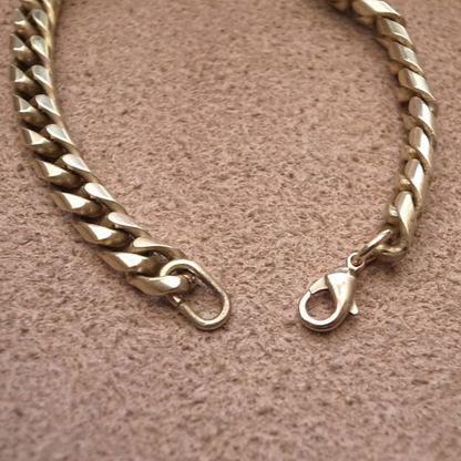 MIL. ID BRACELET- BRASS / ROSETTAPRAYER