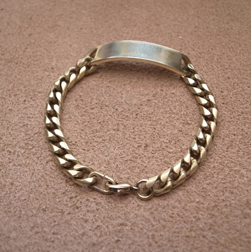 MIL. ID BRACELET- BRASS / ROSETTAPRAYER