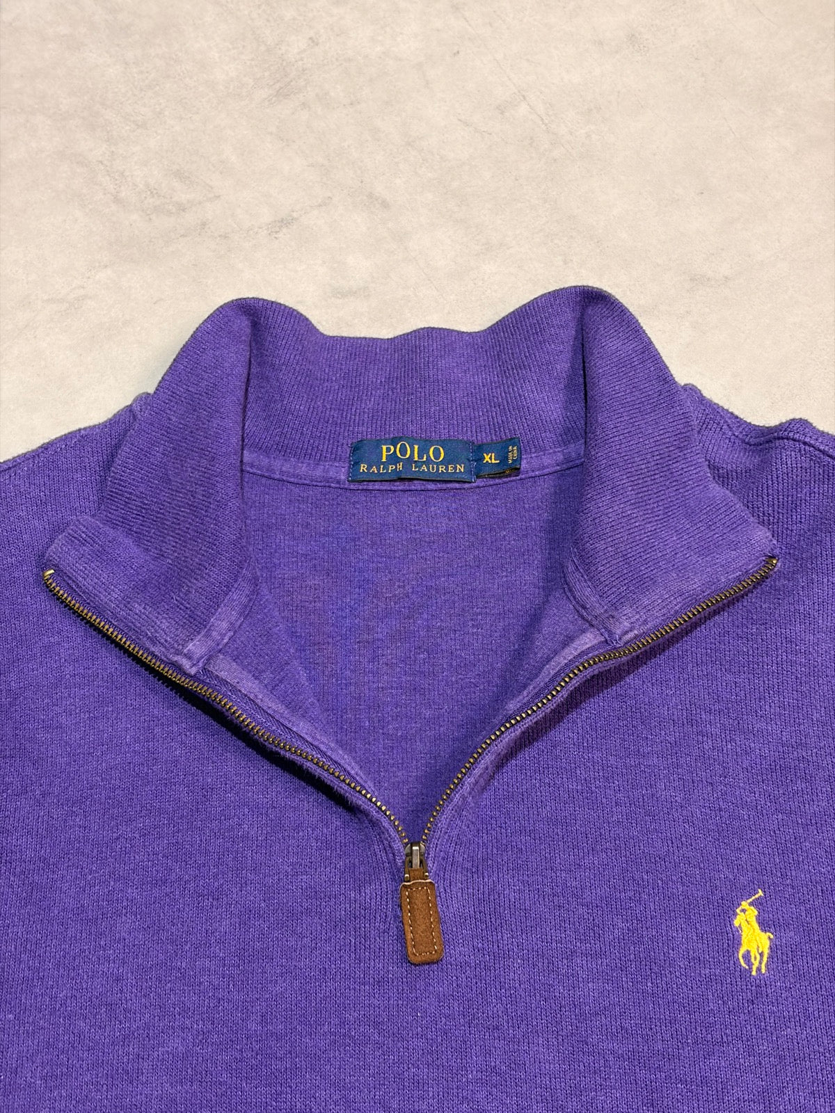 POLO RALPH LAUREN ハーフジップニット