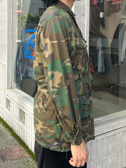 80's  U.S.ARMY「Woodland Camo 」BDUジャケット