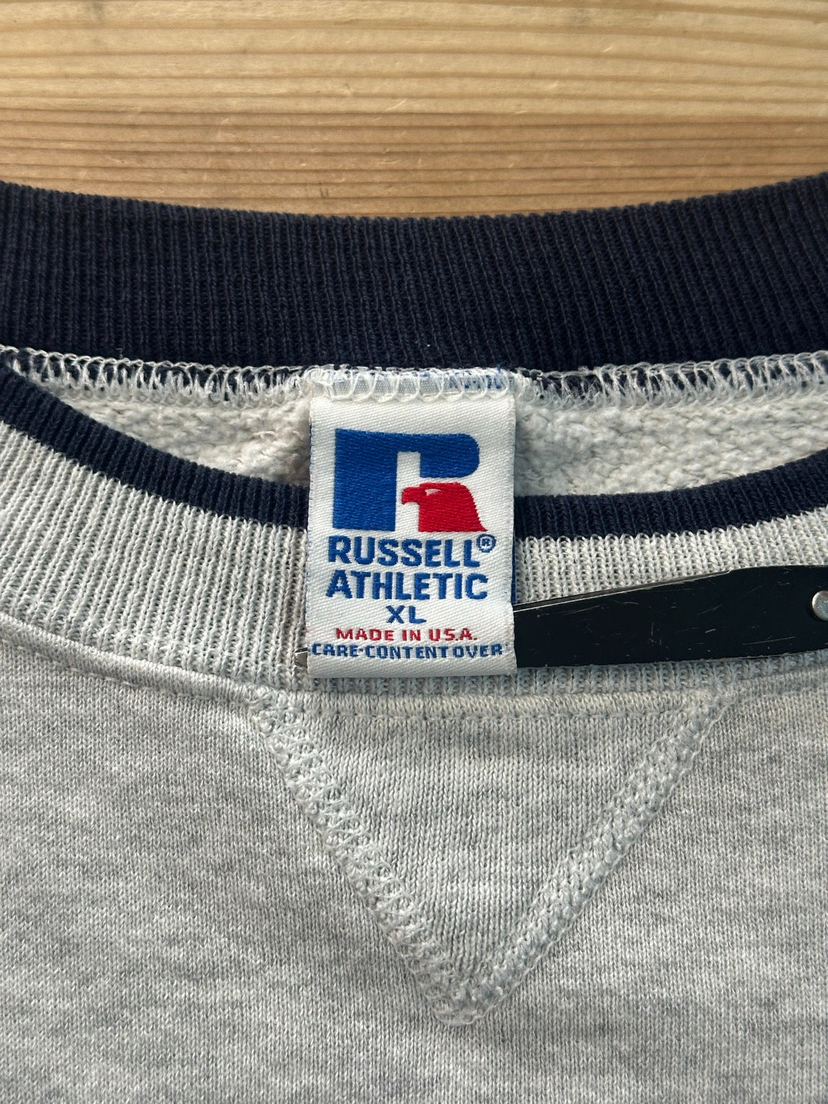 90's RUSSELL ATHLETIC「2TONE」USA製 スウェット