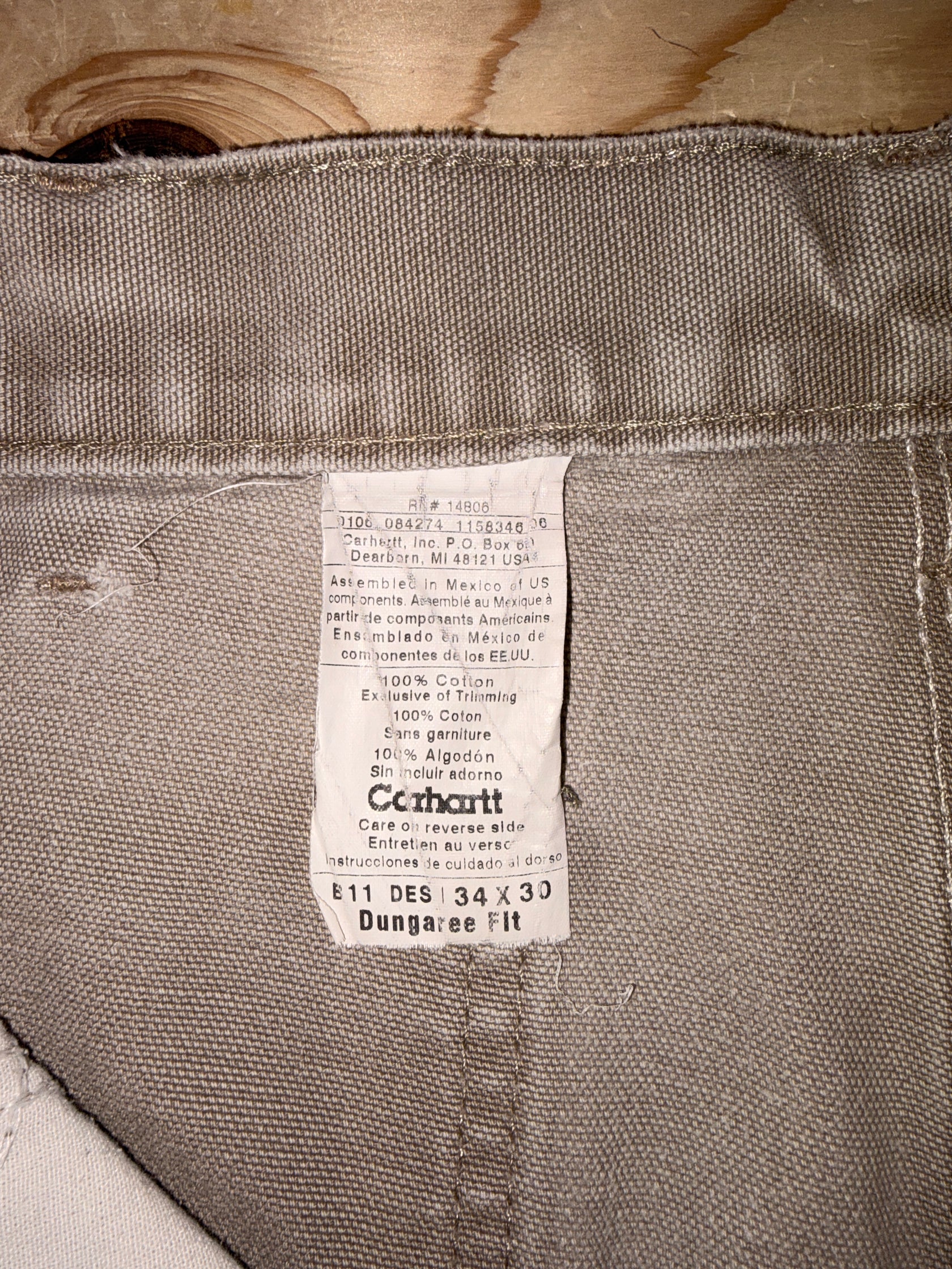 00's Carhartt ダックパンツ