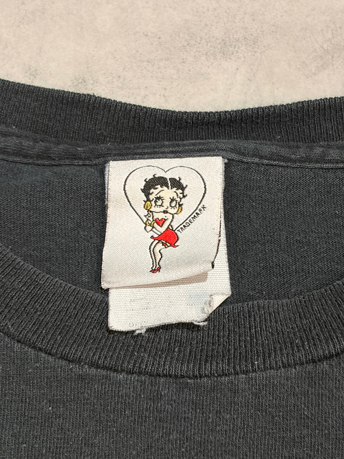 00's BETTY BOOP「Biker Babe」キャラクターTシャツ