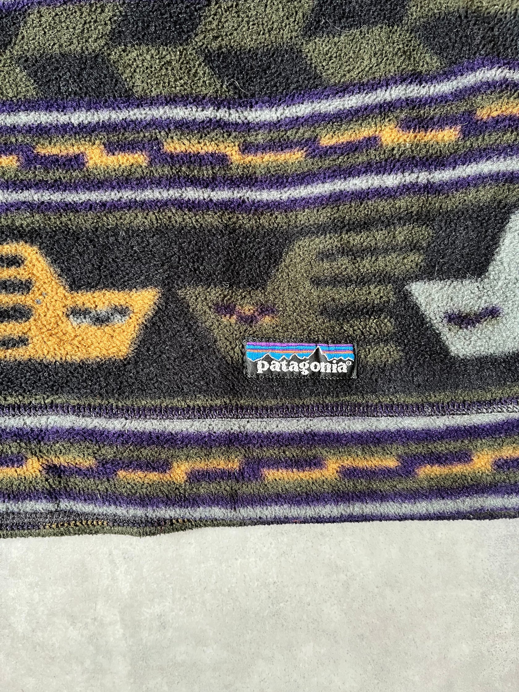 90’s PATAGONIA 「Synchilla sweater」ハーフジップ　USA製