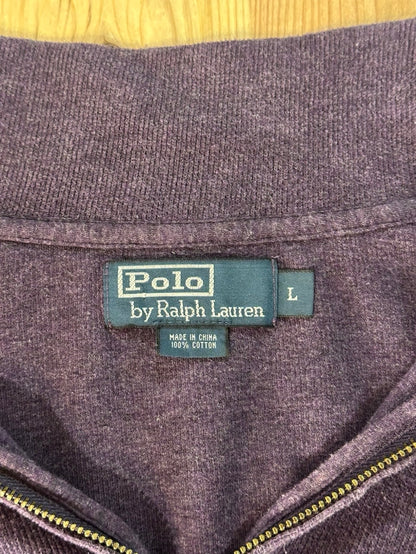 90's RALPH LAUREN ハーフジップニット　