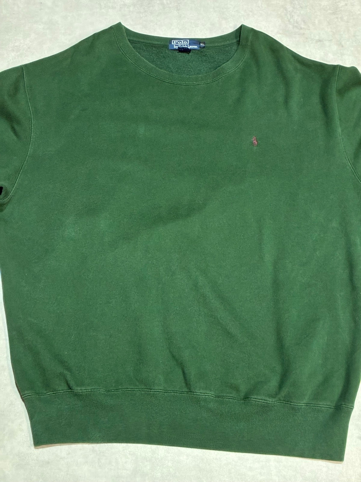 90's POLO BY RALPH LAUREN「北マリアナ諸島製」ワンポイントスウェット