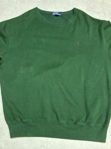 90's POLO BY RALPH LAUREN「北マリアナ諸島製」ワンポイントスウェット