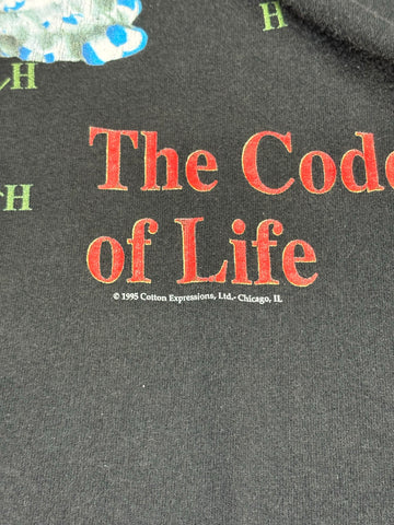 90's DNA「The Code of Life」USA製 サイエンスTシャツ