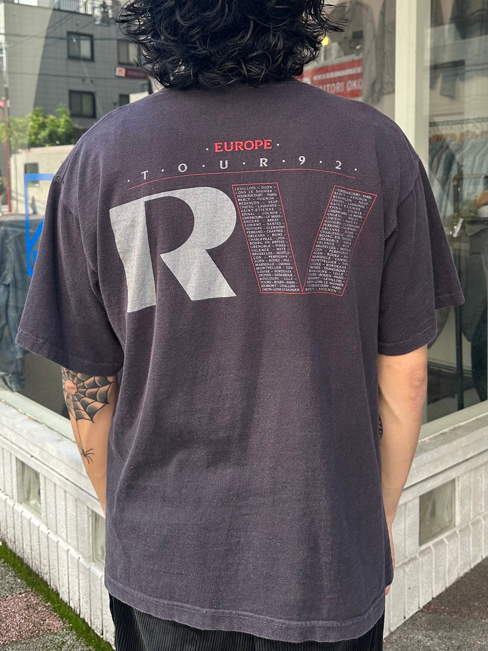 00's ROCH VOISINE「EUROPE TOUR'92」バンドTシャツ