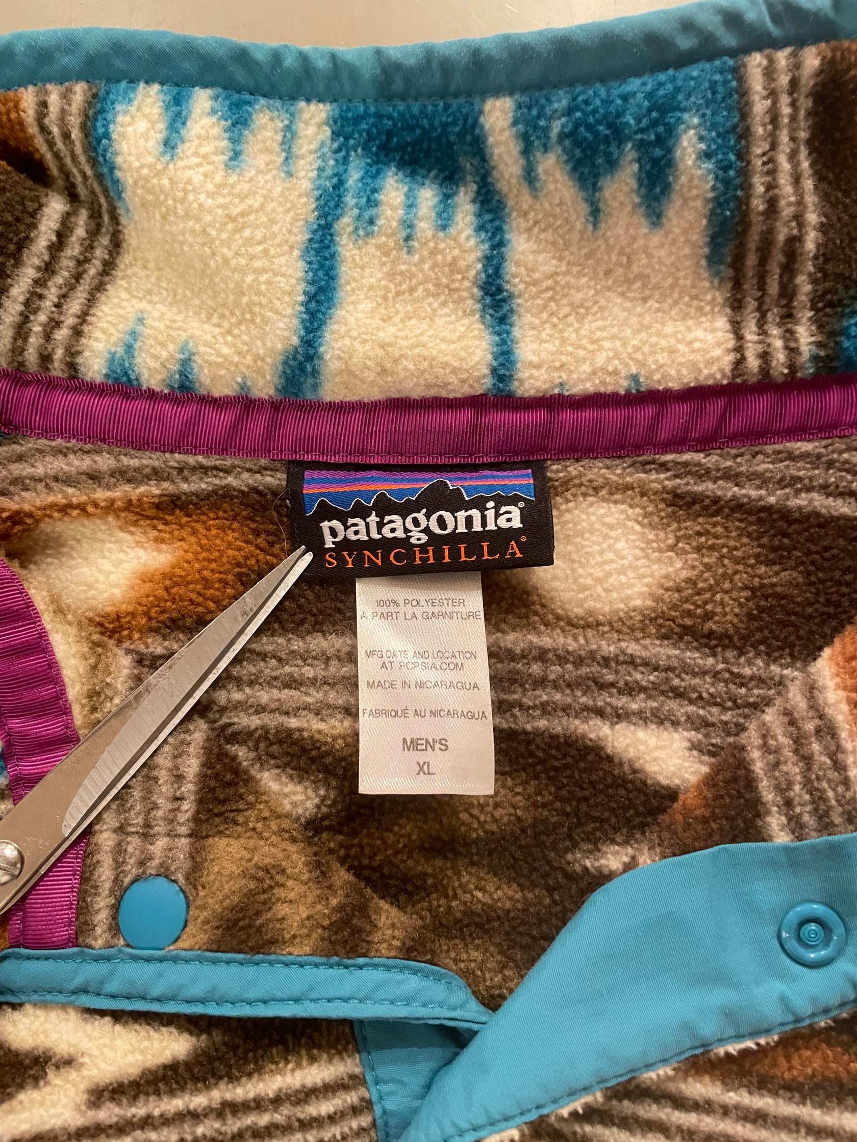 10's PATAGONIA「SYNCHILLA Snap-T 」フリースプルオーバー