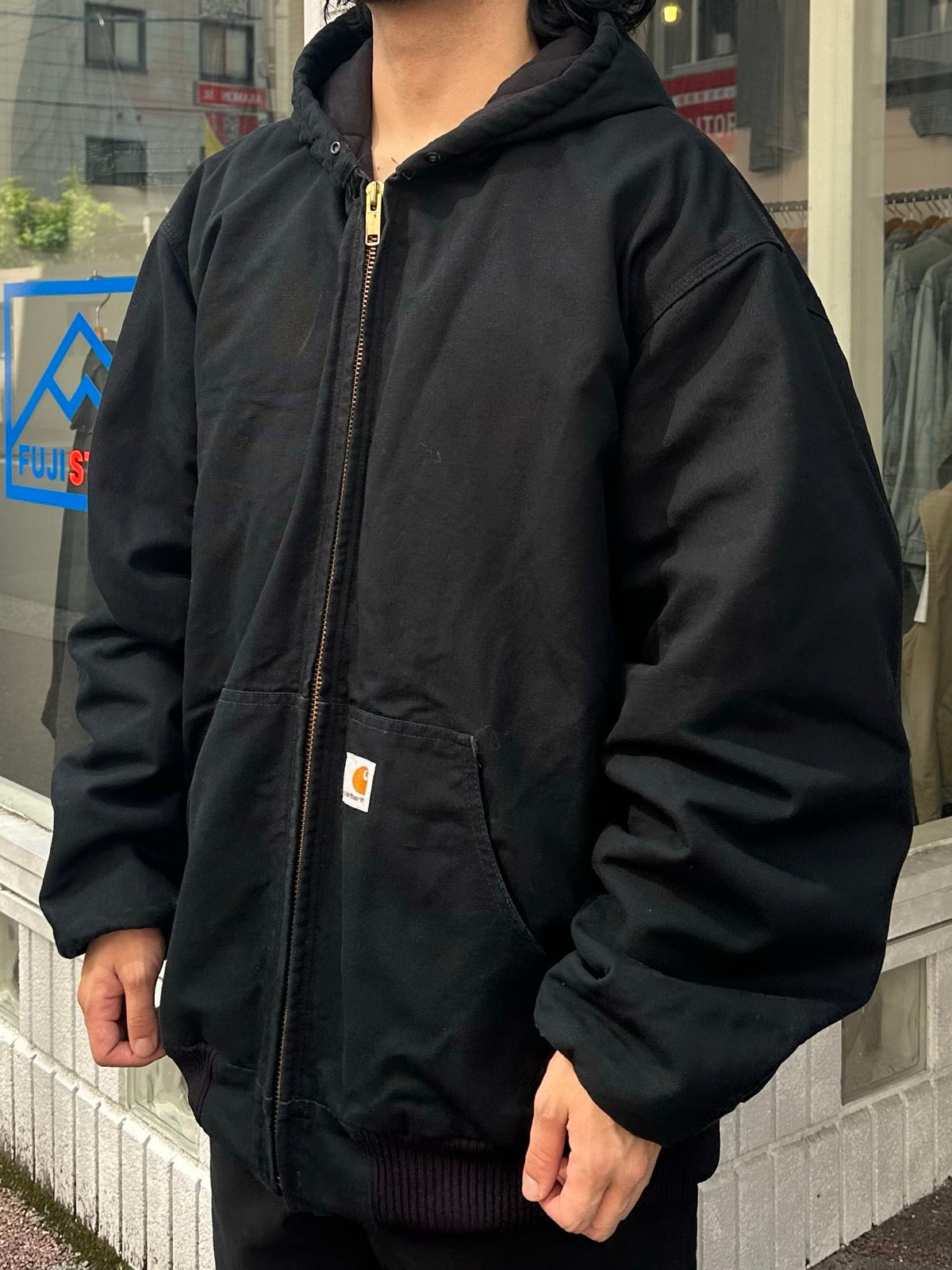 00's CARHARTT「J140-BLK」USA製 アクティブジャケット