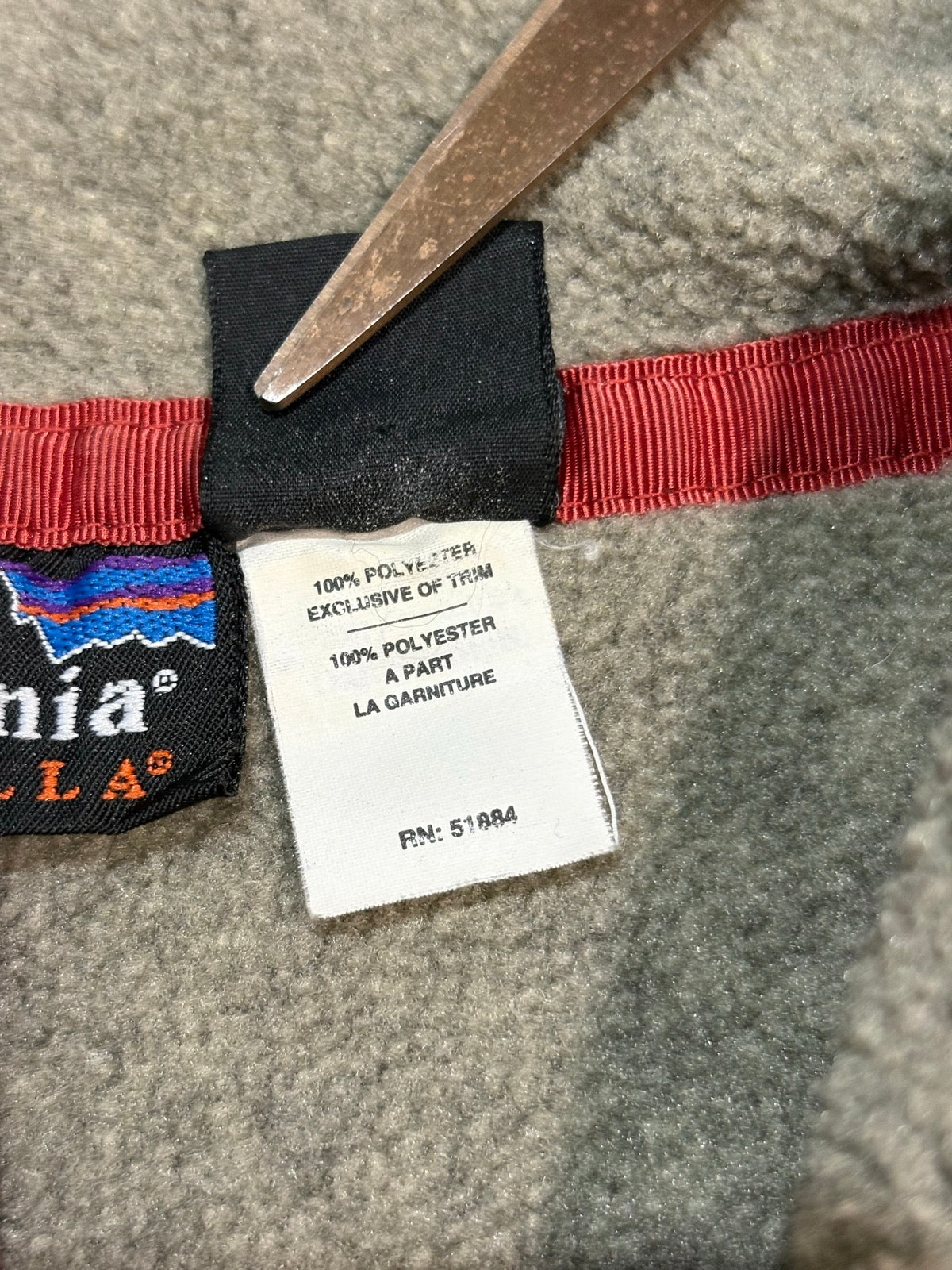 90's PATAGONIA 「Synchilla Snap-T」フリースプルオーバー