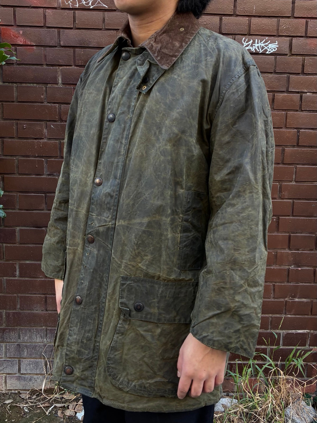 90’s BARBOUR「BORDER」オイルドジャケット