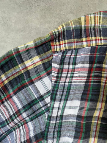 00's RALPH LAUREN「CUSTOM FIT」長袖チェックシャツ