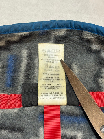 10's PATAGONIA Synchilla Snap-T「ヤナバ柄」フリースプルオーバー