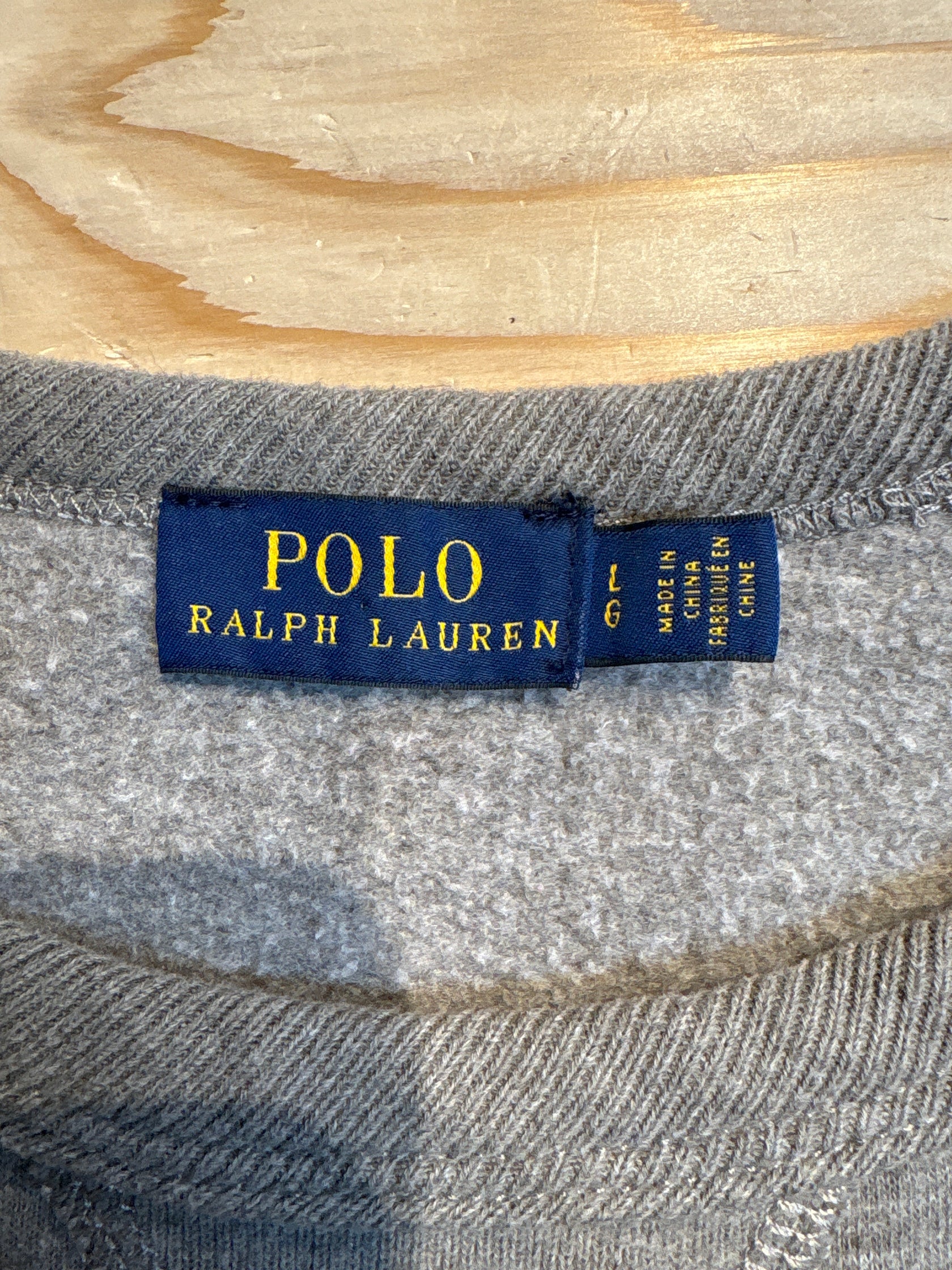 10's「RalphLauren」ワンポイントスウェット
