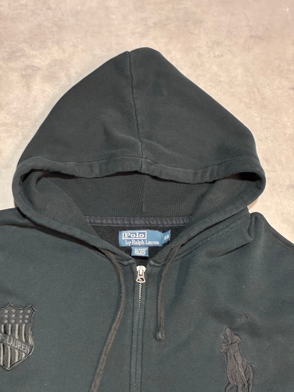 00's POLO RALPH LAUREN「ビックポニー」ジップパーカー