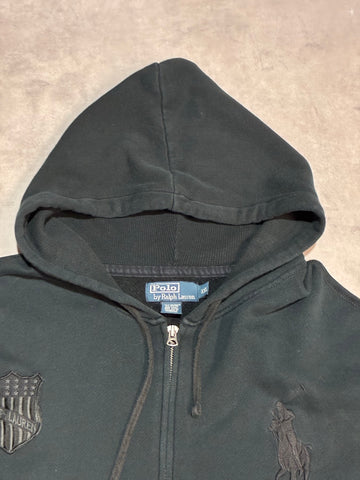 00's POLO RALPH LAUREN「ビックポニー」ジップパーカー