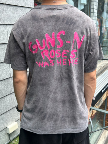 80's GUNS N’ ROSES 「GUNS-N ROSES WAS HERE」バンドTシャツ