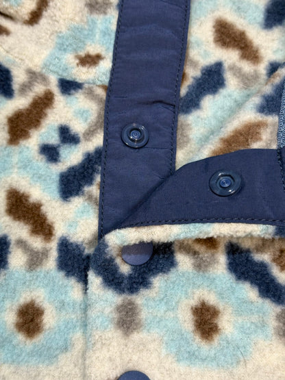 10's PATAGONIA Synchilla Snap-T「ツンドラクラスター柄」フリースプルオーバー
