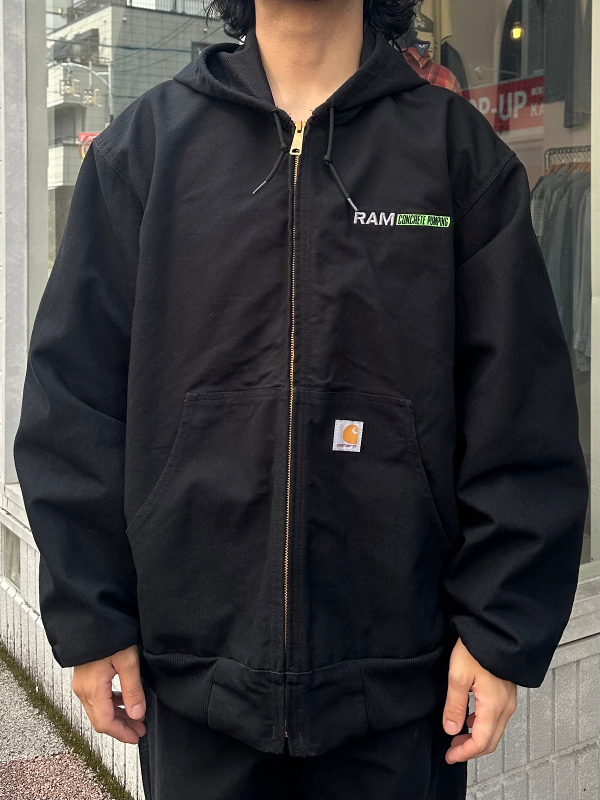 00's CARHARTT「J131-BLK」USA製 アクティブジャケット