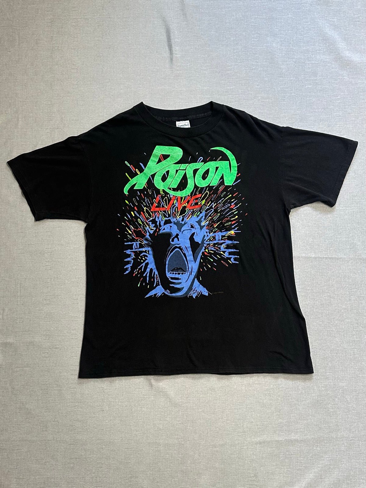 80's POISON「Poison Live Tour」バンドTシャツ