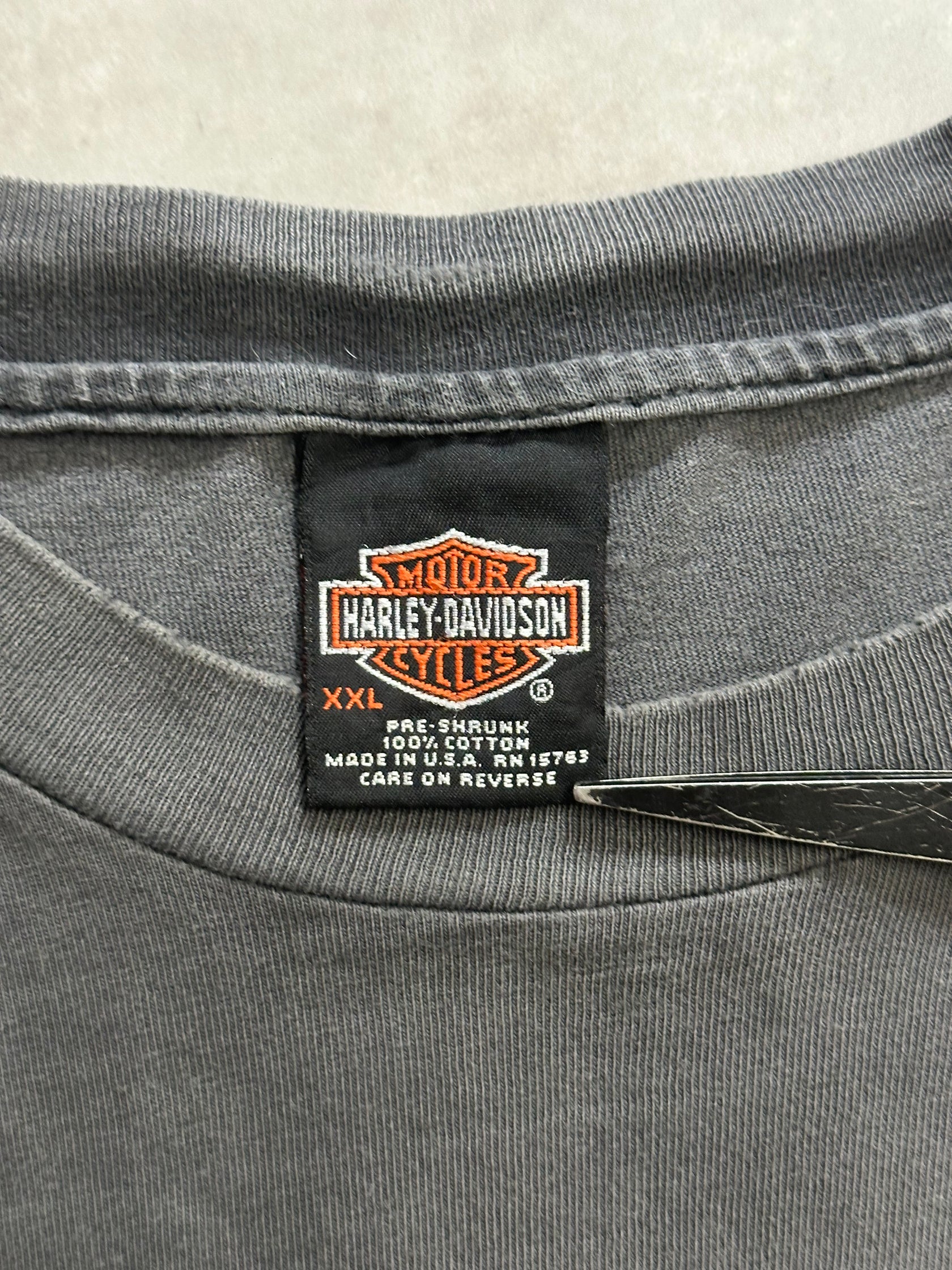 90's HARLEY-DAVIDSON「BRUNSWICK」USA製 ハーレーダビッドソンTシャツ