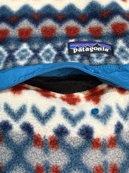 10's PATAGONIA Synchilla Snap-T「クリフ柄」フリースプルオーバー