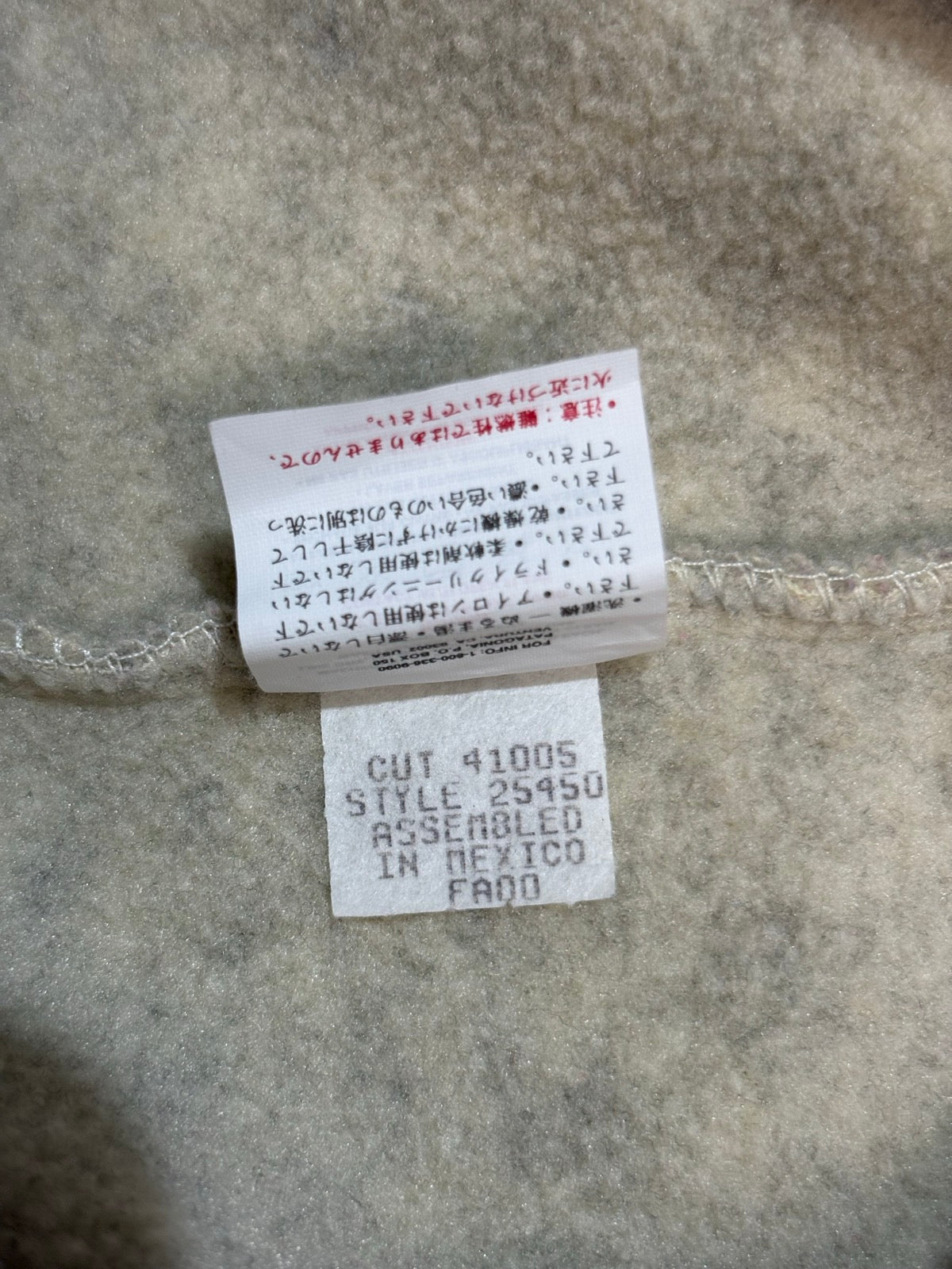 00's PATAGONIA 「Synchilla Snap-T」フリースプルオーバー